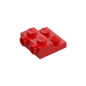 LEGO 4304 Plate Special 2 x 2 x 0.7 with Two Studs On Side (Red)