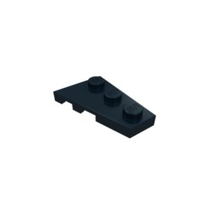 LEGO 43722 Wedge Plate 2 x 3 Wing Right (Black)
