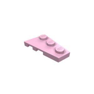 LEGO 43722 Wedge Plate 2 x 3 Wing Right (Bright Pink)