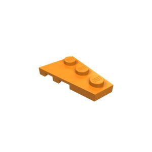 LEGO 43722 Wedge Plate 2 x 3 Wing Right (Orange)