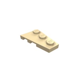 LEGO 43722 Wedge Plate 2 x 3 Wing Right (Tan)
