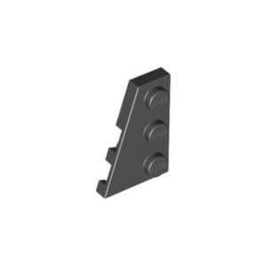 LEGO 43723 Wedge Plate 2 x 3 Wing Left (Black)