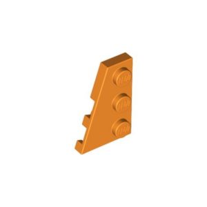 LEGO 43723 Wedge Plate 2 x 3 Wing Left (Orange)