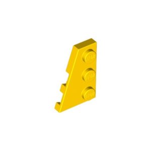 LEGO 43723 Wedge Plate 2 x 3 Wing Left (Yellow)