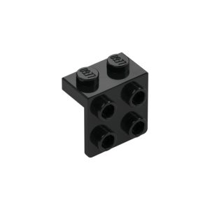 LEGO 44728 Bracket 1 x 2 – 2 x 2 (Black)