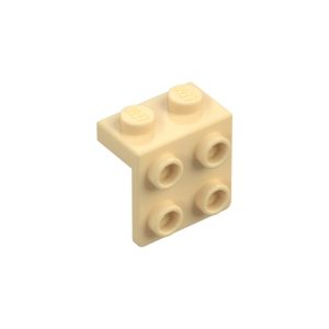 LEGO 44728 Bracket 1 x 2 – 2 x 2 (Tan) (2.El)