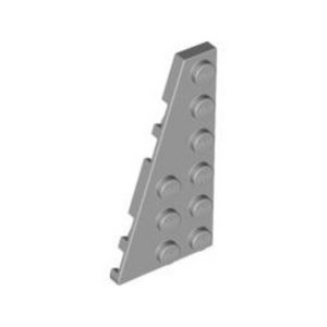 LEGO 54384 Wedge Plate 6 x 3 Left (Light Bluish Gray)