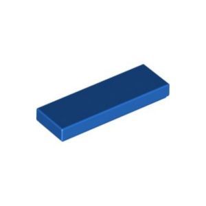 LEGO 63864 Tile 1 x 3 (Blue)