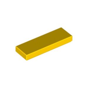 LEGO 63864 Tile 1 x 3 (Yellow)
