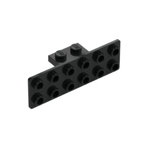 LEGO 6970 Bracket 1 x 2 – 2 x 6 (Black)
