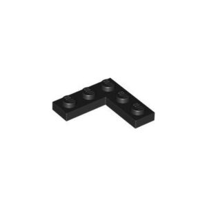 LEGO 77844 Plate 3 x 3 Corner (Black)