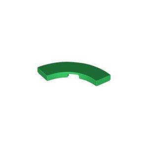 LEGO 79393 Tile 3 x 3 Curved, Macaroni (Green)