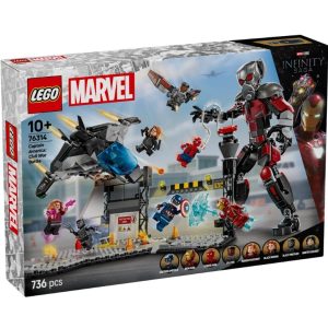 LEGO Marvel 76314 Captain America Civil War Action Battle