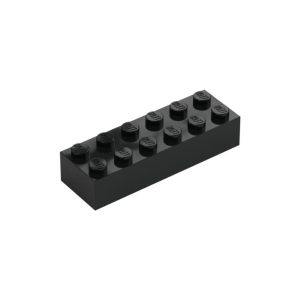 LEGO 2456 Brick 2 x 6 (Black)