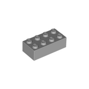 LEGO 3001 Brick 2 x 4 (Light Bluish Gray)