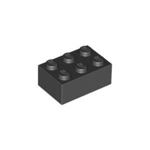 LEGO 3002 Brick 2 x 3 (Black)