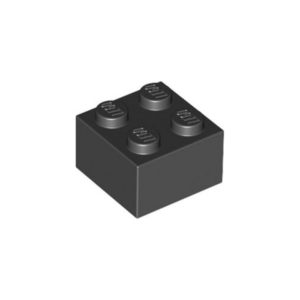 LEGO 3003 Brick 2 x 2 (Black)