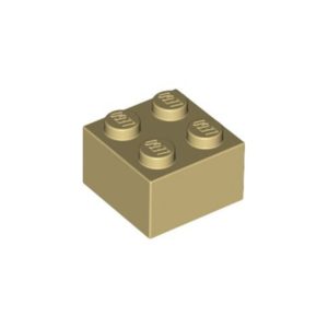 LEGO 3003 Brick 2 x 2 (Tan)