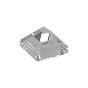 LEGO 22388 Slope 45° 1 x 1 x 2/3 Quadruple Convex Pyramid (Transparent Clear)