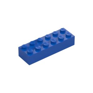 LEGO 2456 Brick 2 x 6 (Blue)