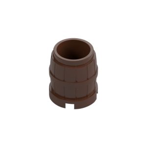 LEGO 2489 Barrel 2 x 2 x 2 (Reddish Brown)