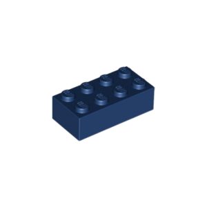LEGO 3001 Brick 2 x 4 (Dark Blue)