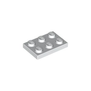 LEGO 3021 Plate 2 x 3 (White)