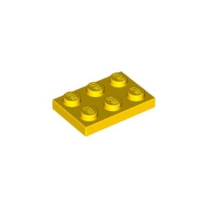 LEGO 3021 Plate 2 x 3 (Yellow)
