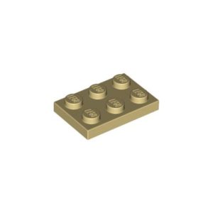 LEGO 3021 Plate 2 x 3 (Tan)
