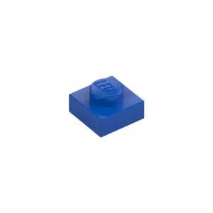 LEGO 3024 Plate 1 x 1 (Blue)