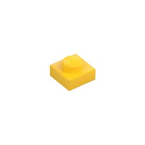 LEGO 3024 Plate 1 x 1 (Yellow)
