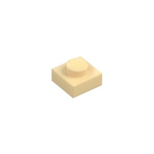 LEGO 3024 Plate 1 x 1 (Tan)