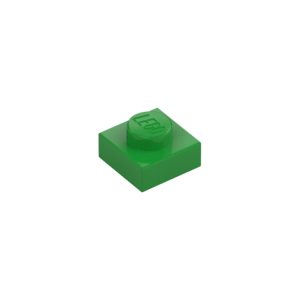 LEGO 3024 Plate 1 x 1 (Bright Green)