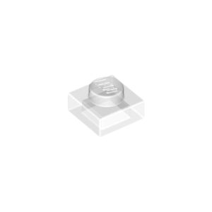 LEGO 3024 Plate 1 x 1 (Transparent Clear)