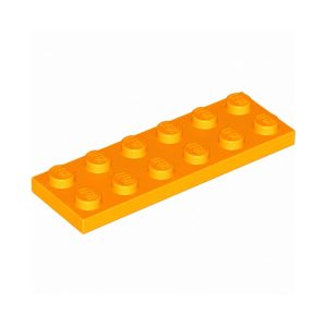LEGO 3795 Plate 2 x 6 (Bright Light Orange)