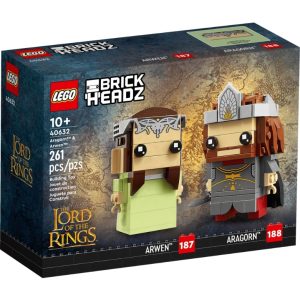 LEGO Brick Headz 40632 Lord Of The Rings Aragorn & Arwen
