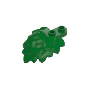 LEGO 5058 Plant Leaves Stacked 4 x 5 x 1 2/3 (Green)