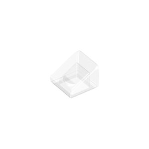 LEGO 54200 Slope 30° 1 x 1 x 2/3 Cheese Slope (Transparent Clear)