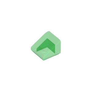 LEGO 54200 Slope 30° 1 x 1 x 2/3 Cheese Slope (Transparent Green)