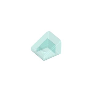 LEGO 54200 Slope 30° 1 x 1 x 2/3 Cheese Slope (Transparent Light Blue)