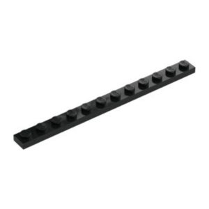 LEGO 60479 Plate 1 x 12 (Black)