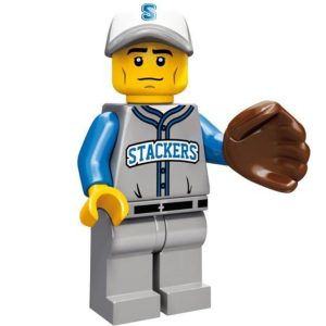 LEGO 71001 Collectable Minifigures Series 10 Baseball Fielder