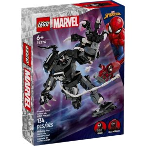 LEGO Marvel 76276 Venom Robot Zırhı Miles Morales’e Karşı