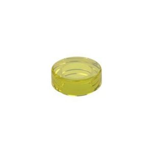 LEGO 98138 Tile Round 1 x 1 (Transparent Yellow)