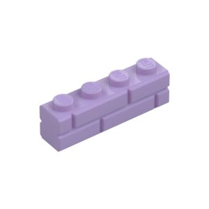 LEGO 15533 Brick Special 1 x 4 with Masonry Brick Profile (Lavender)