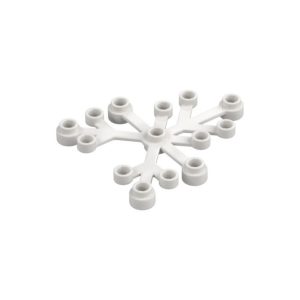 LEGO 2417 Plant, Leaves 6 x 5 (White)