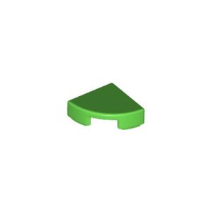 LEGO 25269 Tile Round 1 x 1 Quarter (Bright Green)