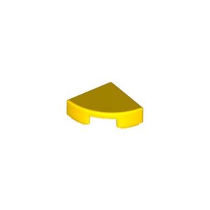LEGO 25269 Tile Round 1 x 1 Quarter (Yellow)