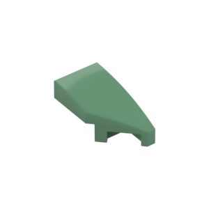 LEGO 29119 Slope Curved 2 x 1 with Stud Notch Right (Sand Green)