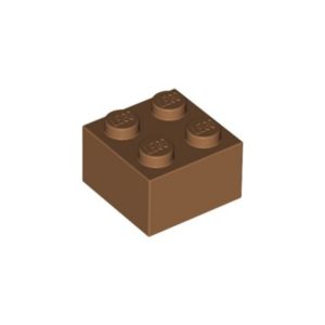 LEGO 3003 Brick 2 x 2 (Light Brown)